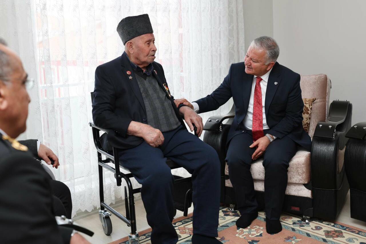 Aksaray Valiliği tarafından Kurban Bayramı dolayısıyla gerçekleştirilen ziyaretlerde, şehit aileleri