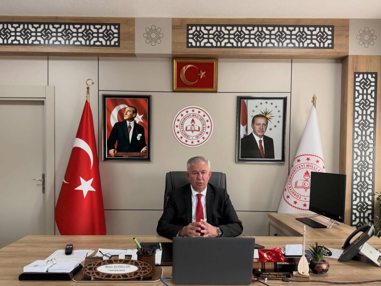 Aksaray’da düzenlenen çevrim içi toplantıda eğitimde koordinasyon, güvenlik ve kariyer