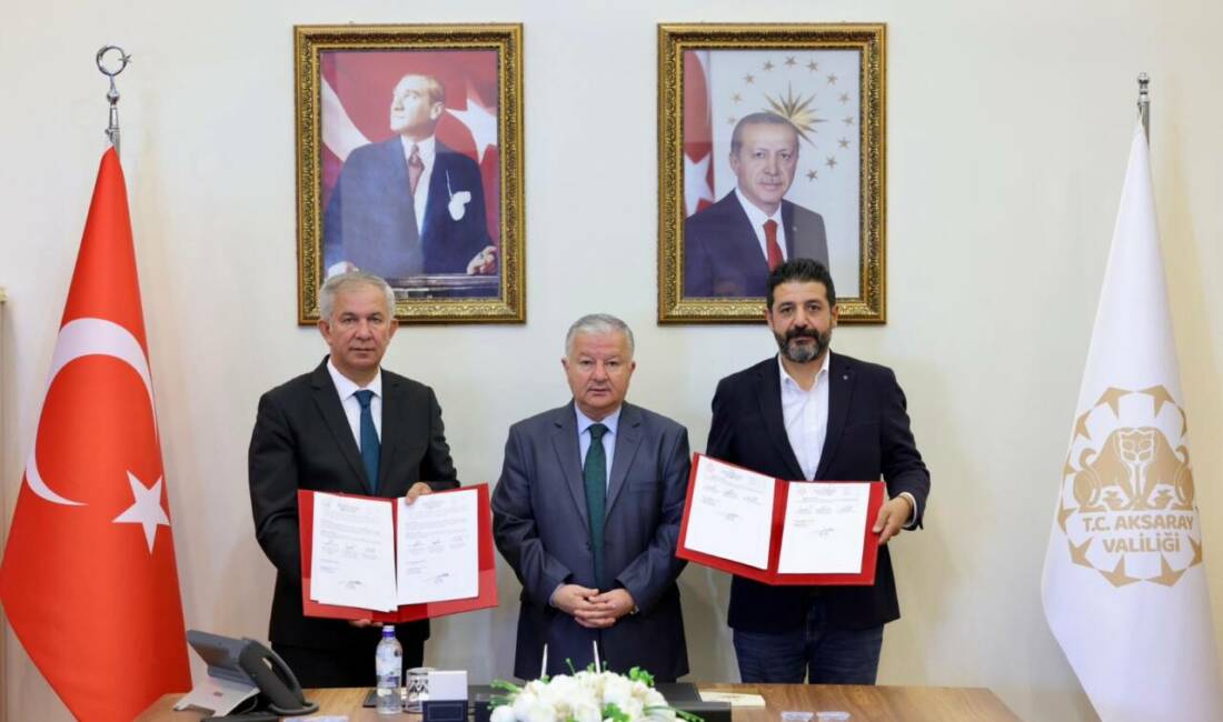 Aksaray’da imzalanan mesleki eğitim protokolüyle öğrencilerin uygulamalı eğitim alması ve