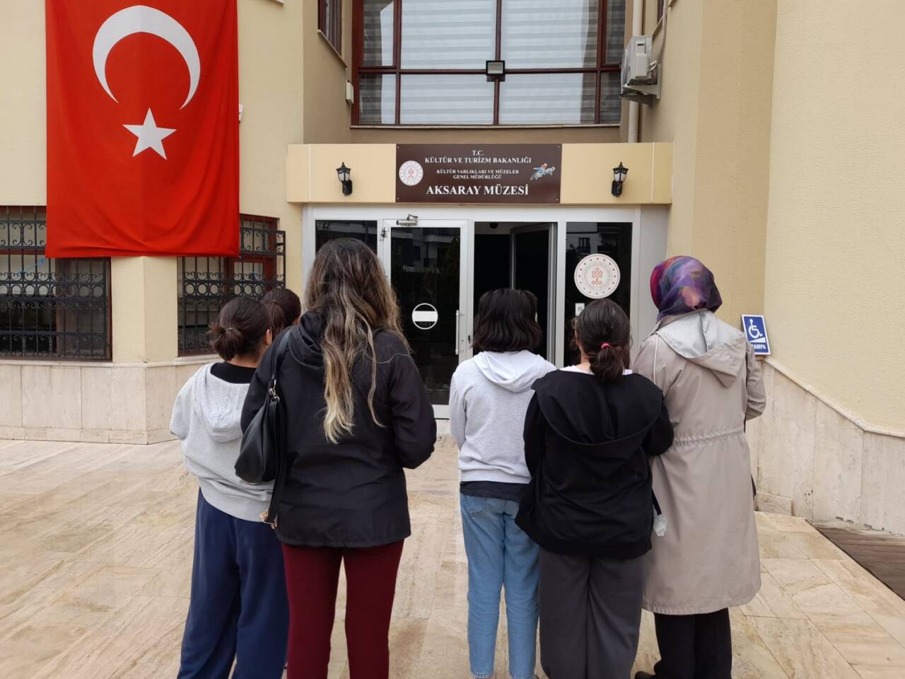 Aksaray’da Müzeler Haftası kapsamında düzenlenen etkinlikte, devlet korumasındaki çocuklar Aksaray