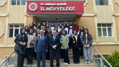 Aksaray İl Müftüsü Veysel Işıldar, Öğrenci Değişim Programı kapsamında kente
