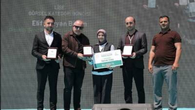 Yeşilay’ın düzenlediği "Sağlıklı Nesil Sağlıklı Gelecek" yarışmasında Aksaray il birincisi