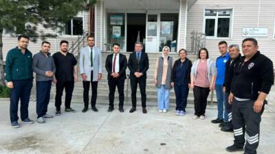 Aksaray İl Sağlık Müdürü Dr. Abdullah Güleç, Sarıyahşi ilçesinde bulunan
