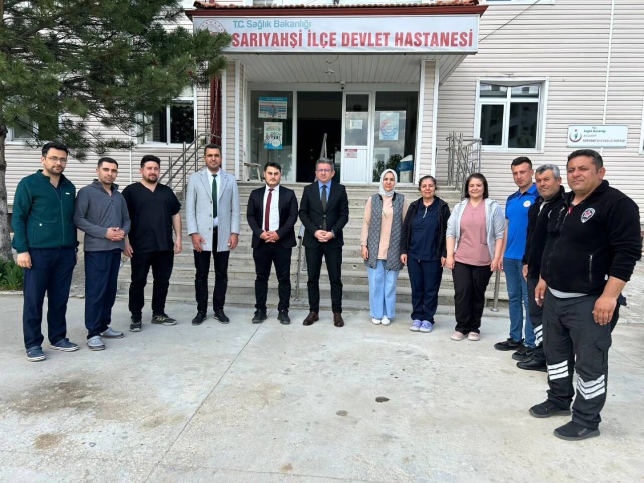 Aksaray İl Sağlık Müdürü Dr. Abdullah Güleç, Sarıyahşi ilçesinde bulunan