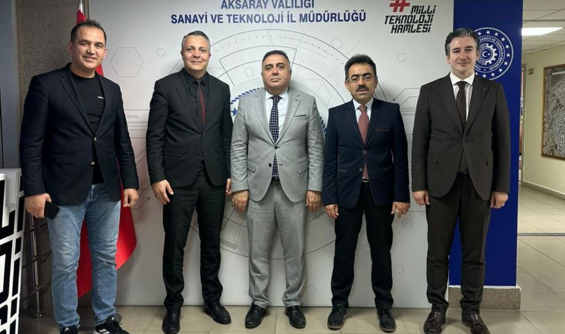 Aksaray Üniversitesi Fen-Edebiyat Fakültesi yönetimi, Sanayi ve Teknoloji İl Müdürü
