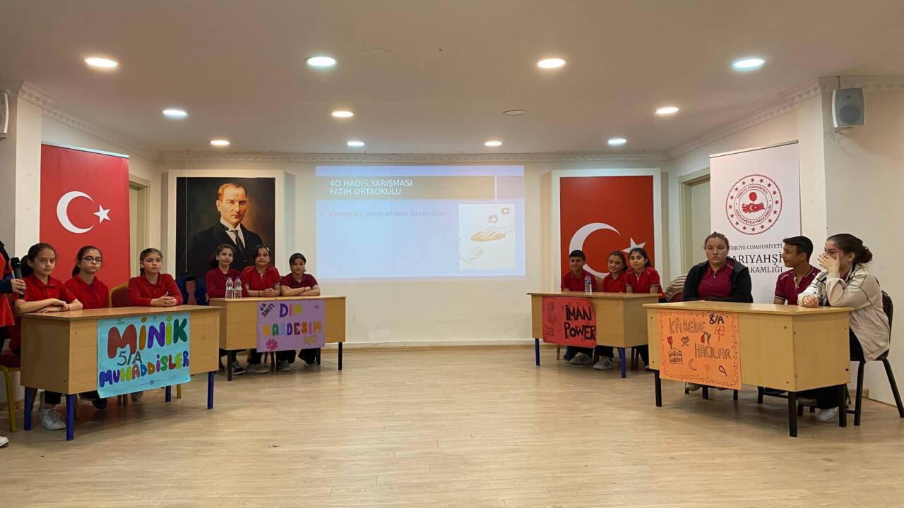 Sarıyahşi Kaymakamlığı öncülüğünde, İlçe Milli Eğitim Müdürlüğü ve İlçe Müftülüğü