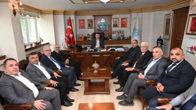 Aksaray Sivil Toplum Kuruluşları İstişare Kurulu üyeleri, Belediye Başkanı Dr.