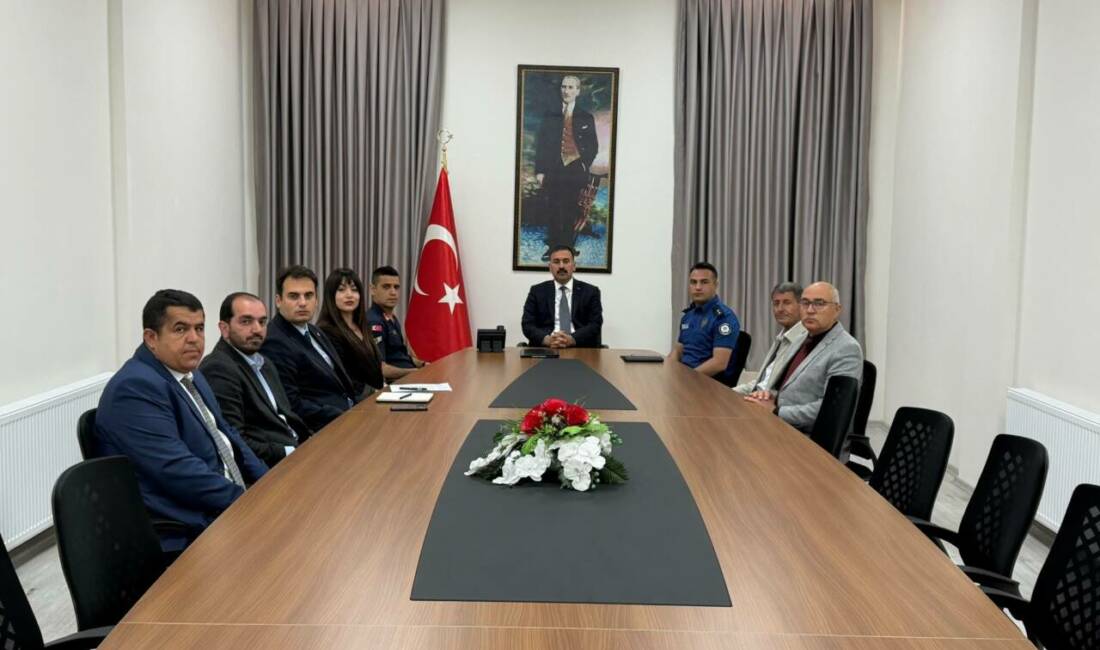 Sultanhanı’nda Kurban Bayramı öncesi alınacak tedbirler, kurumlar arası koordinasyon toplantısında
