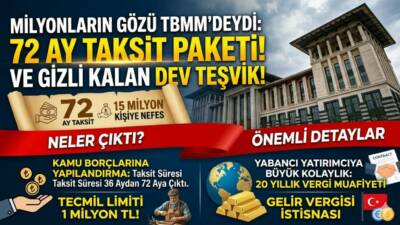 Günlerdir kulislerde konuşulan, milyonlarca vatandaşı ve ekonomi piyasalarını kökten değiştirecek