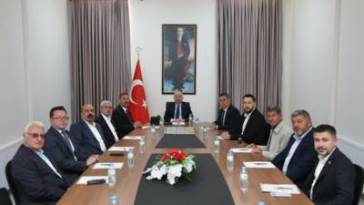 Aksaray Valisi Murat Duru başkanlığında düzenlenen toplantıda Sultanhanı OSB’nin yatırım