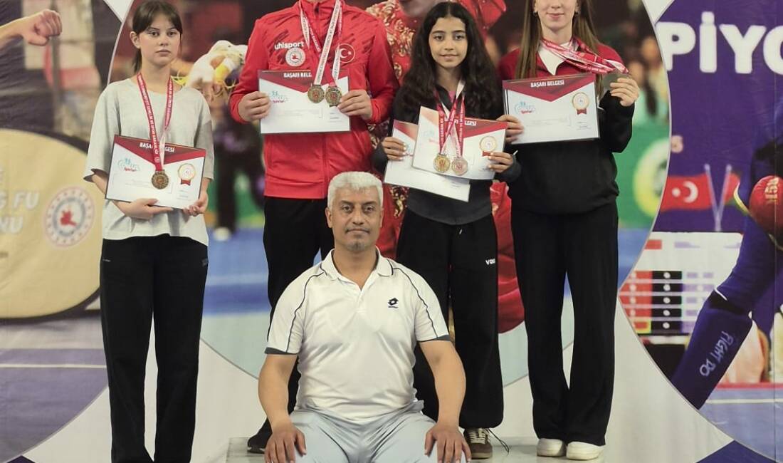 Sakarya’da düzenlenen 2025-2026 Okul Sporları Wushu Türkiye Birinciliği Şampiyonası’nda Aksaraylı