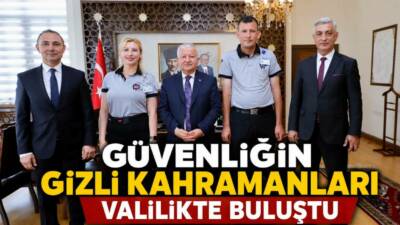 Aksaray’da Özel Güvenlik Haftası kapsamında özel güvenlik görevlileri ve emniyet