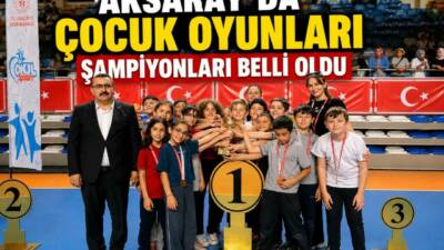 Aksaray’da 2025-2026 Eğitim Öğretim Yılı kapsamında düzenlenen Geleneksel Çocuk Oyunları
