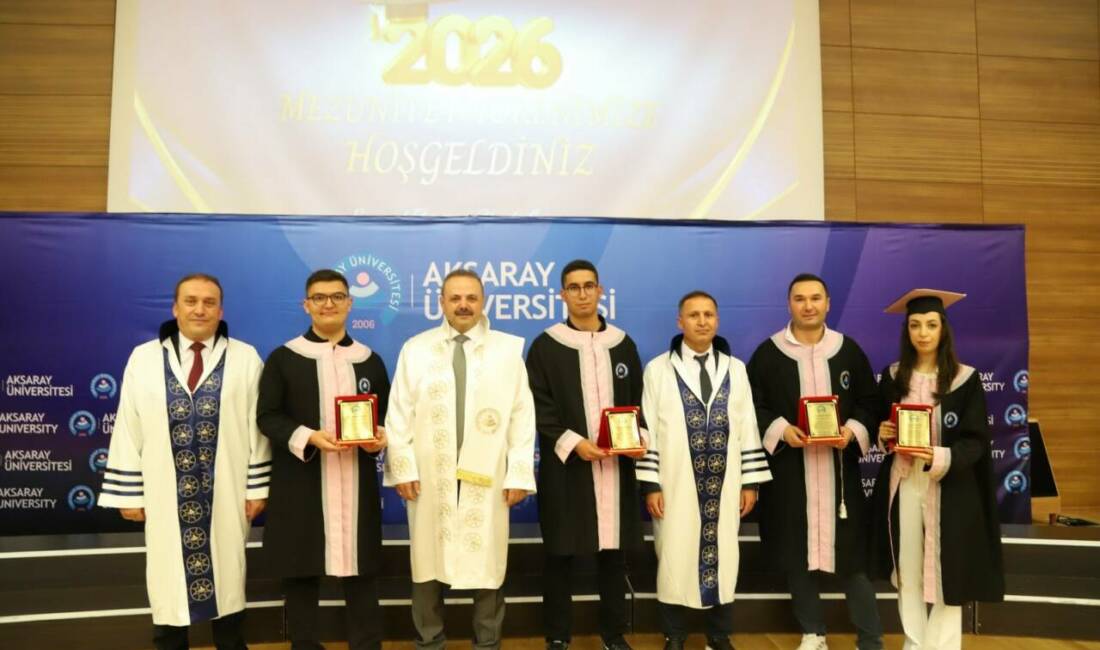 Aksaray Üniversitesi (ASÜ) Teknik Bilimler Meslek Yüksekokulu (MYO), düzenlenen mezuniyet
