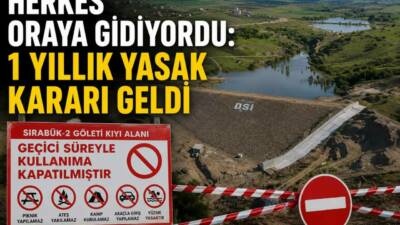 Sarıyahşi Kaymakamlığı, can güvenliği ve kamu düzeni gerekçesiyle Sırabük-2 Göleti