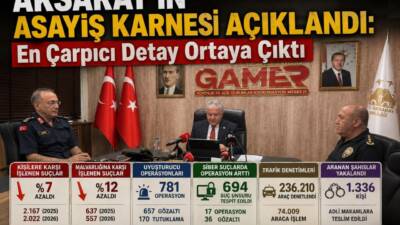 Aksaray Valisi Murat Duru, 15 Ocak-1 Haziran 2026 dönemine ilişkin