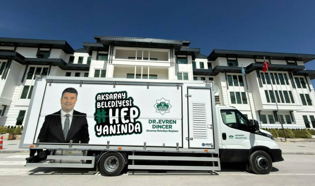 Aksaray Belediyesi, vatandaşlara yönelik ikram hizmetlerinde kullanılmak üzere filosuna yeni