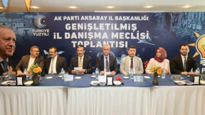 AK Parti Aksaray İl Danışma Meclisi Toplantısı’nda birlik, hizmet ve