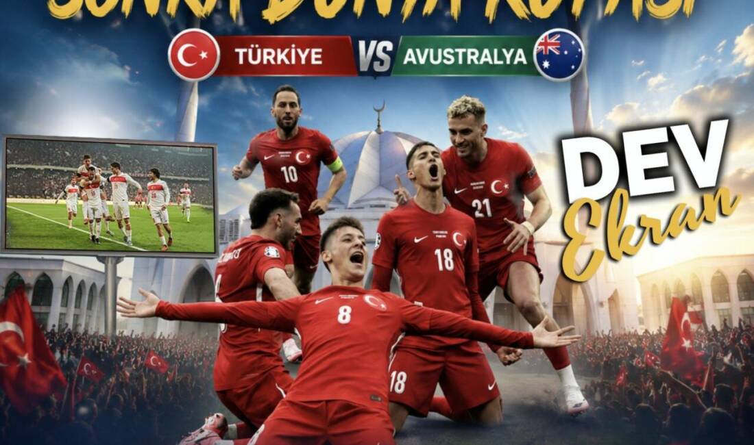 AKSARAY’DA MİLLİ TAKIMA SABAH NAMAZLI DESTEK PROGRAMI Aksaray Belediyesi, Türkiye–Avustralya maçı öncesi Selçuklu Parkı’nda sabah namazı, çorba