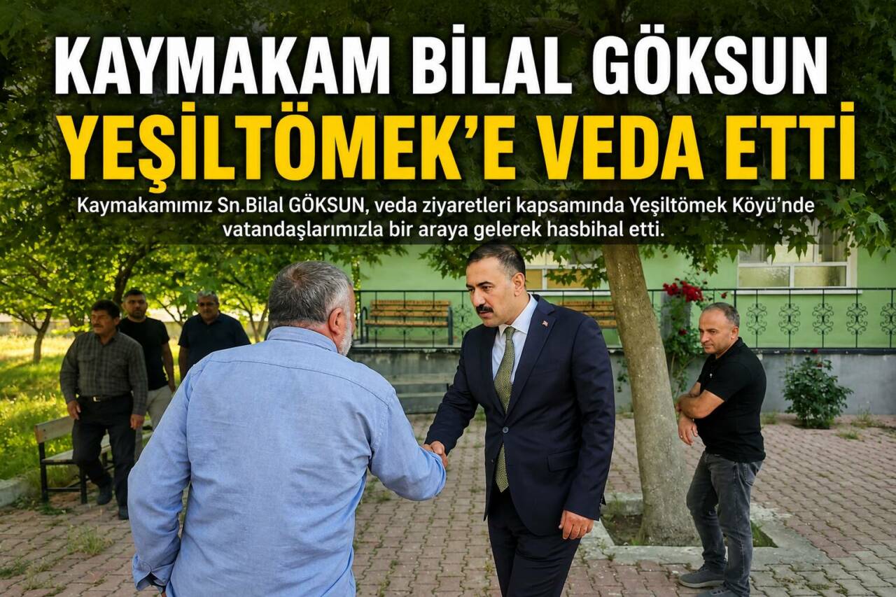 Aksaray’da görev süresinin sona ermesi nedeniyle veda ziyaretlerini sürdüren Kaymakam