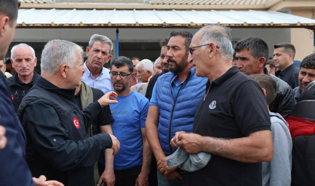 Aksaray’da dolu ve aşırı yağıştan