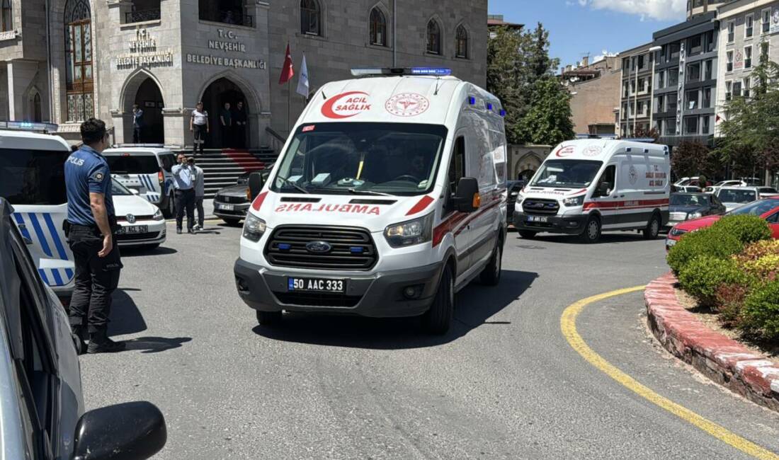 Nevşehir'de yol verme nedeniyle çıkan tartışmada tabancayla ateş edilmesi sonucu