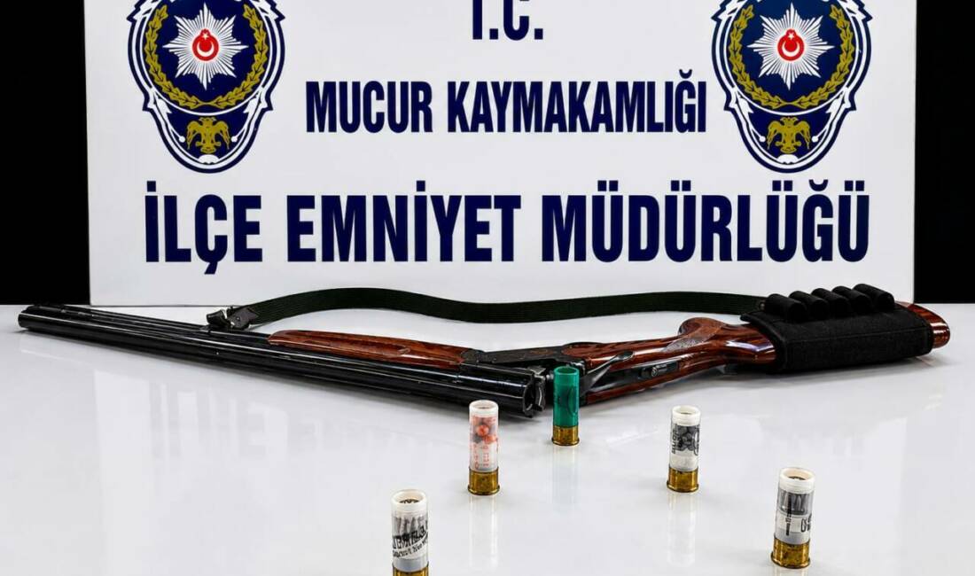 Kırşehir'de ruhsatsız kuru sıkı tabanca, av tüfeği ve fişekler ele