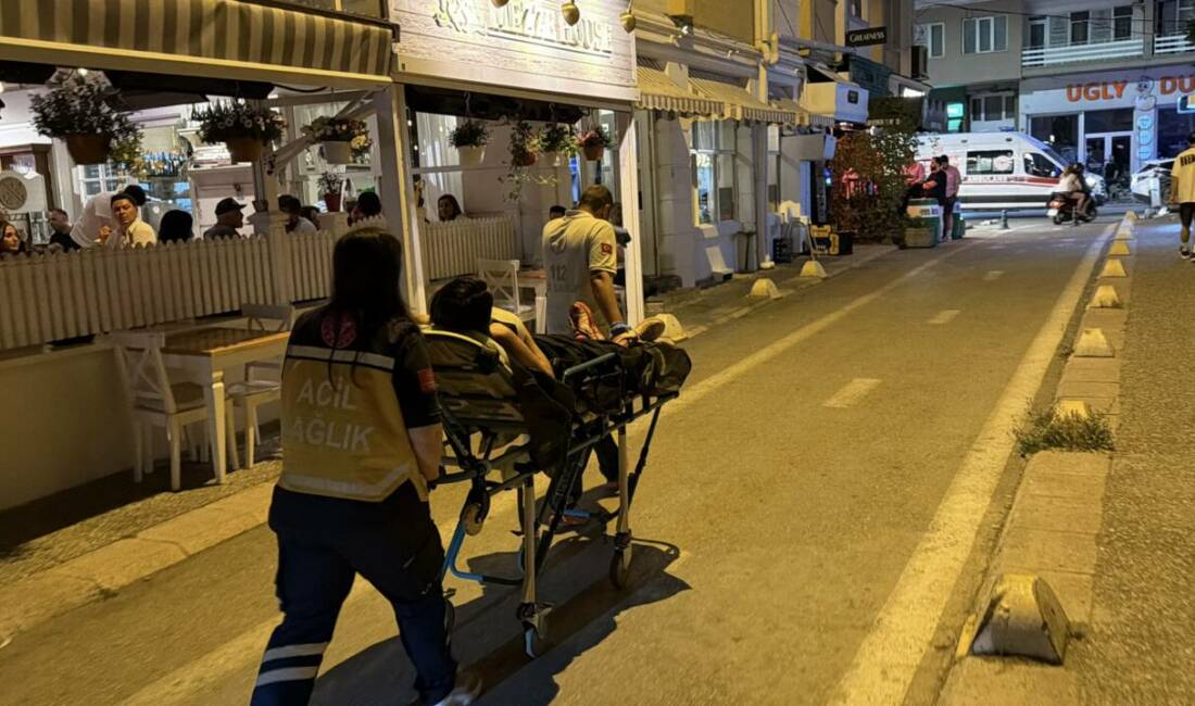 Eskişehir’in Tepebaşı ilçesinde tartışma yaşayan arkadaş grubunun birbirine alkol şişeleriyle