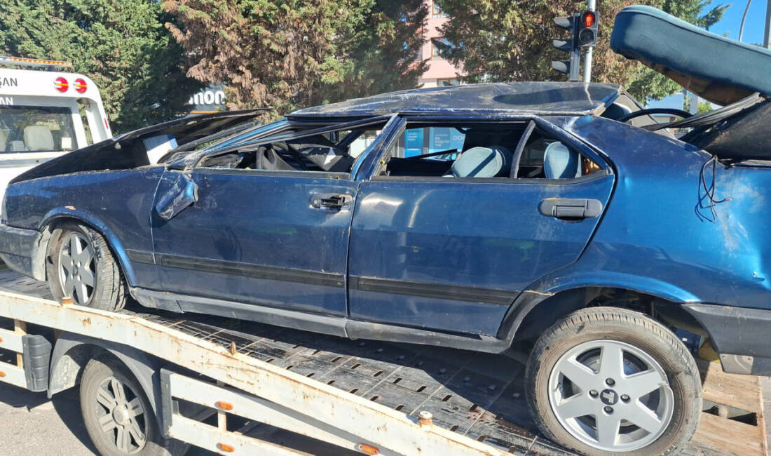 Ankara'nın Beypazarı ilçesinde meydana gelen trafik kazasında 1 kişi hayatını
