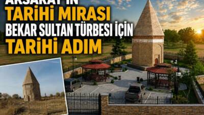 Aksaray İl Özel İdaresi, Gülağaç ilçesindeki Bekar Sultan Türbesi’nin korunarak