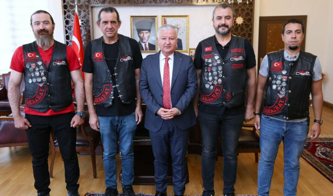 Aksaray Valisi Murat Duru, Türkchopper MC Türkiye Motosiklet Kulübü temsilcilerini