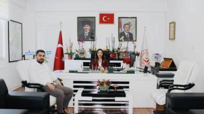 ASKON Aksaray Başkanı Hasan Dağ, Sosyal Hizmetler İl Müdürü Sezgi