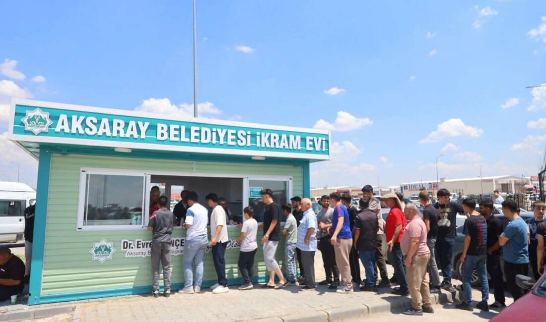 ASTİM’de ikram evi hizmete açıldı: Esnaf ve çalışanlar aynı sofrada buluşacak Aksaray Belediyesi tarafından ASTİM Organize Sanayi ve Ticaret Bölgesi’nde hayata