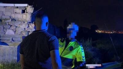 Kayseri’de yangını merak ederek olay yerine gelen alkollü sürücü yakayı