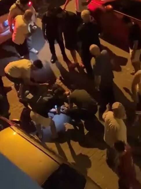 Antalya'da kontrolden çıkan motosikletin bariyerlere