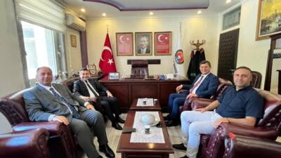 Aksaray Vali Yardımcıları Mustafa Duruk ve Turan Soğukoluk, Aksaray Barosu’nu