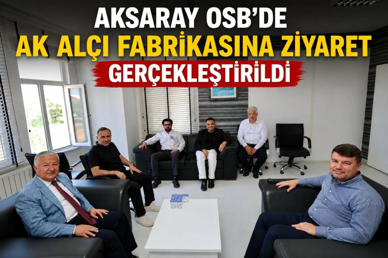 Aksaray Valisi Murat Duru, Belediye Başkanı Dr. Evren Dinçer ve