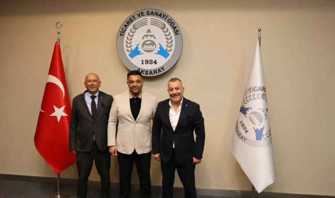 Çubuk Ticaret Borsası Yönetim Kurulu Başkanı Murat Şan, beraberinde Şafak