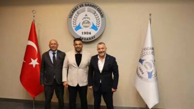 Çubuk Ticaret Borsası Yönetim Kurulu Başkanı Murat Şan, beraberinde Şafak