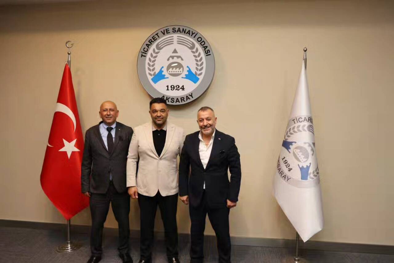 Çubuk Ticaret Borsası Yönetim Kurulu Başkanı Murat Şan, beraberinde Şafak