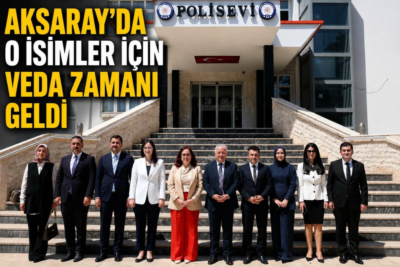 Aksaray’da görev süreleri sona eren ve tayinleri çıkan vali yardımcısı