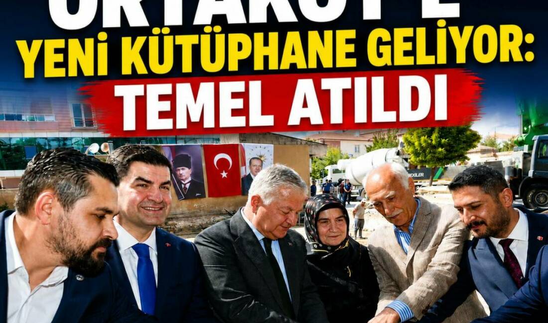 Ortaköy’e Yeni Kütüphane Geliyor: Temel Atıldı Aksaray’ın Ortaköy ilçesinde gençlerin eğitim hayatına katkı sunacak İlçe Halk