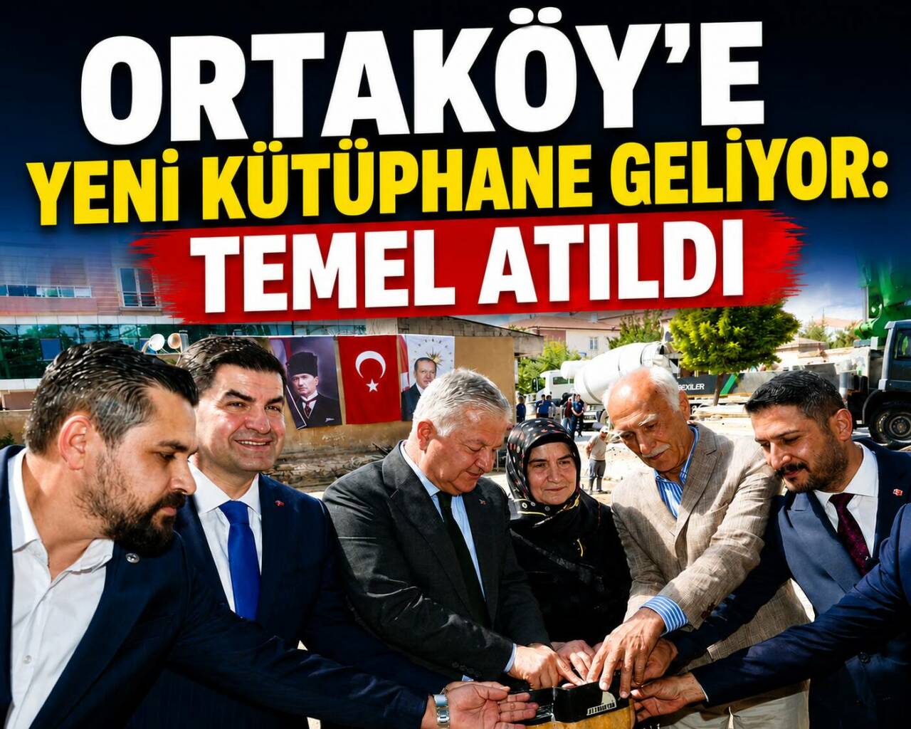 Aksaray’ın Ortaköy ilçesinde gençlerin eğitim hayatına katkı sunacak İlçe Halk