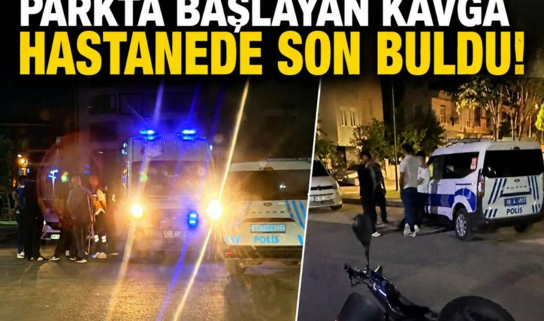 Parkta başlayan kavga hastanede son buldu! Aksaray’da iki grup arasında çıkan kavga kanlı bitti. Yaşanan olayda