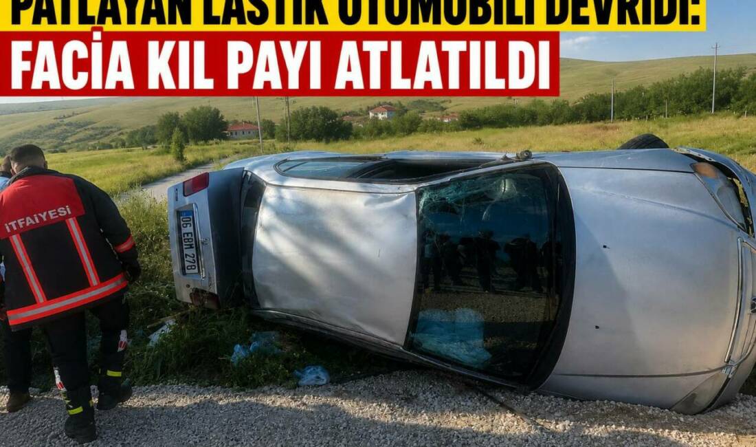 Patlayan Lastik Otomobili Devirdi: Facia Kıl Payı Atlatıldı Aksaray’ın Ortaköy ilçesinde seyir halindeyken lastiği patlayan otomobil kontrolden çıkarak