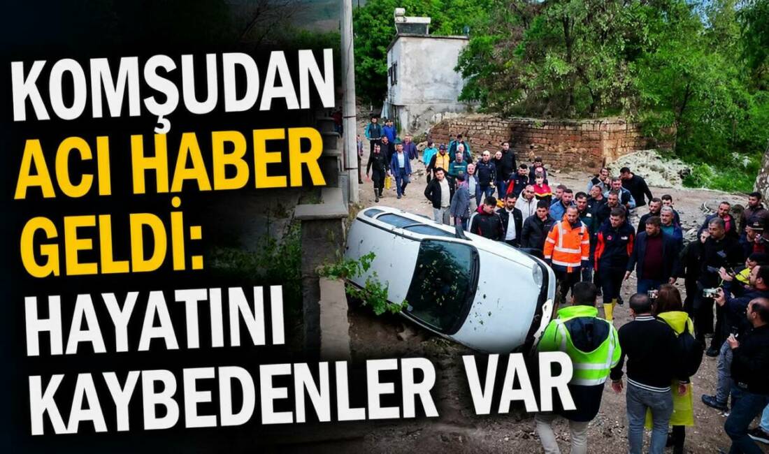 Komşudan Acı Haber Geldi: Hayatını Kaybedenler Var Niğde’de etkili olan dolu ve sağanak yağışlar Gümüşler Beldesi’nde sele