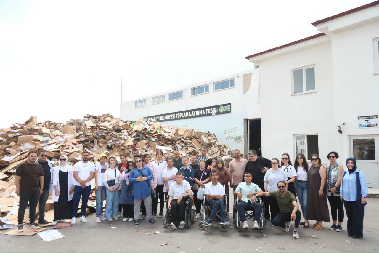 Aksaray'da Çevre Koruma Haftası kapsamında gerçekleştirilen etkinlikler çerçevesinde, Engelsiz Yaşam