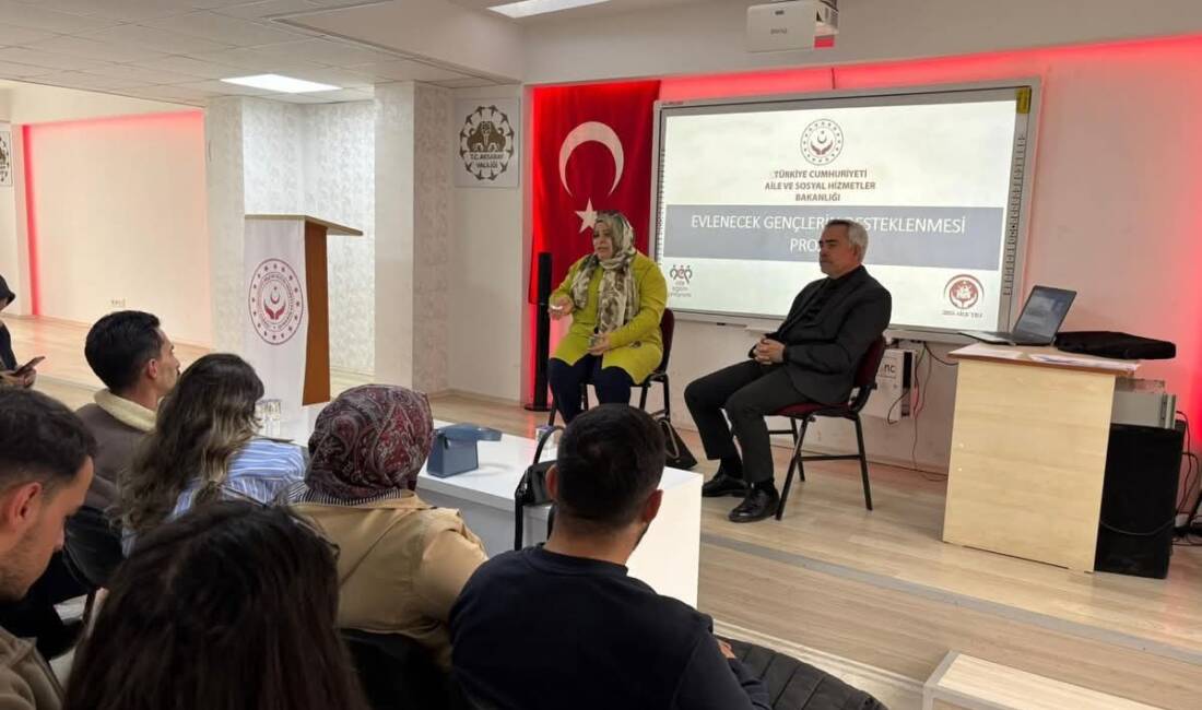 Aksaray Aile ve Sosyal Hizmetler İl Müdürlüğü tarafından yürütülen Evlilik