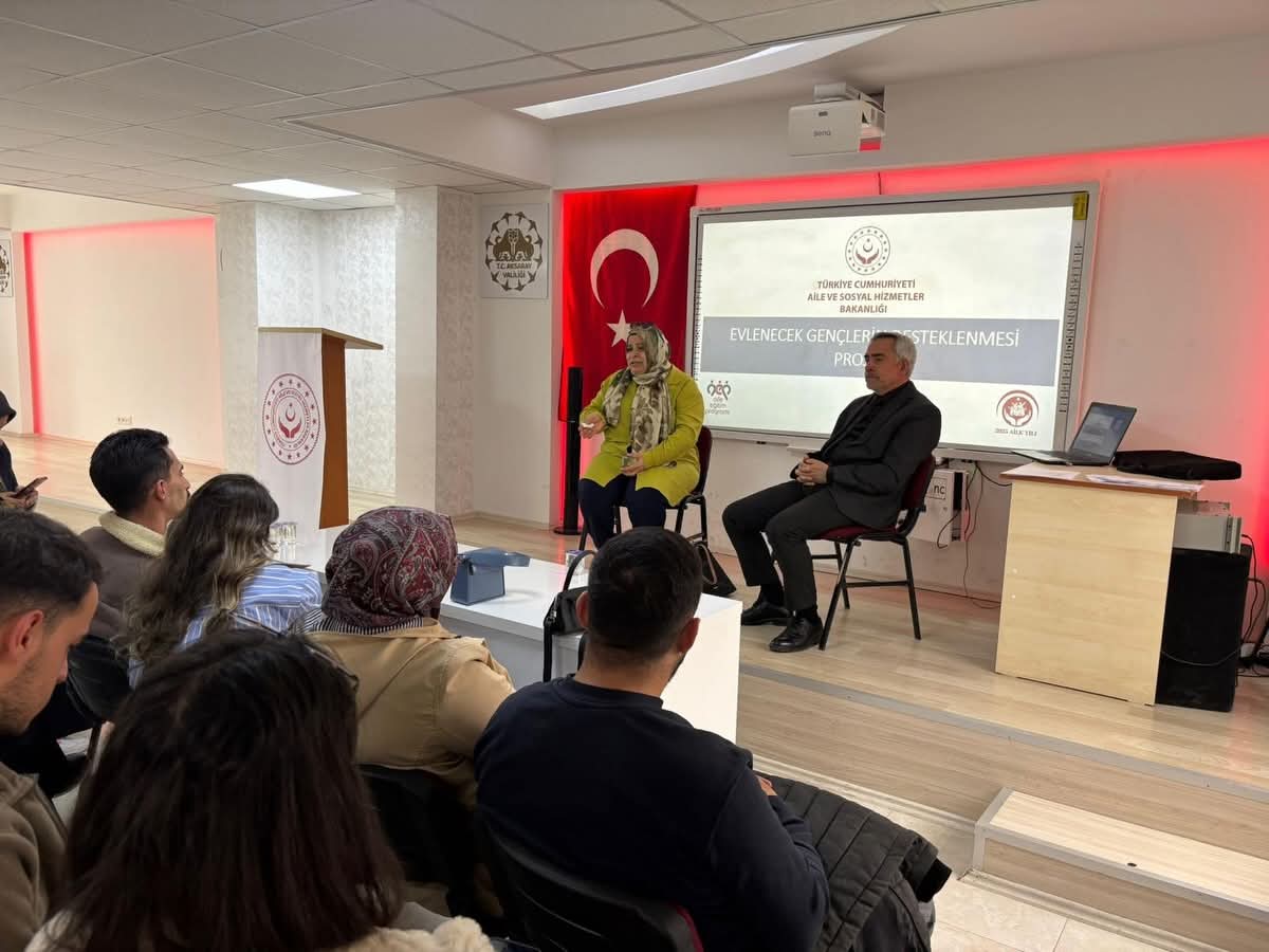 Aksaray Aile ve Sosyal Hizmetler İl Müdürlüğü tarafından yürütülen Evlilik