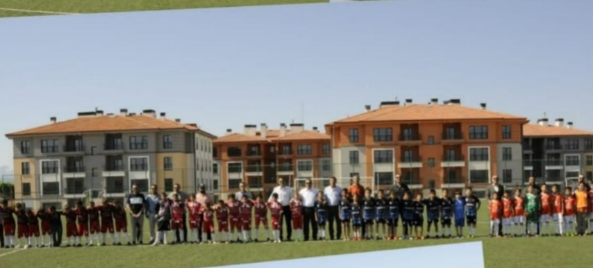 Gülağaç’ta ilkokulların katılımıyla düzenlenen futbol turnuvası başladı, minik sporcular sahada